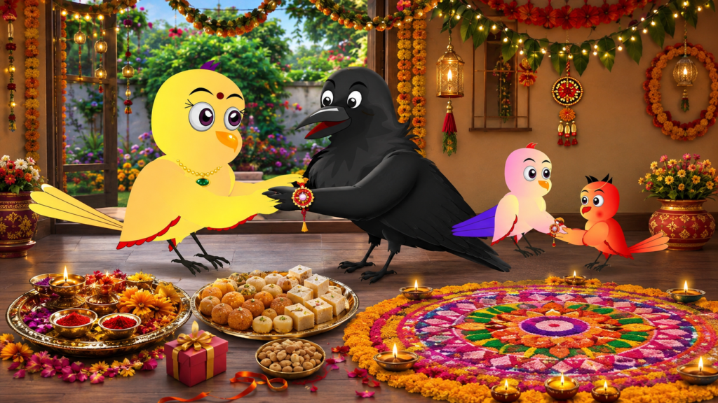 garib ki rakhi kahani cartoon